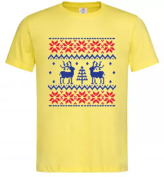 Мужская футболка Олені Лимонный фото