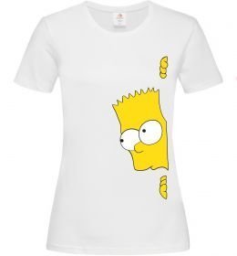 Женская футболка BART IS LOOKING