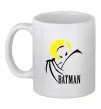 Чашка керамічна BATMAN MOON Білий фото