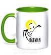 Чашка з кольоровою ручкою BATMAN MOON Зелений фото