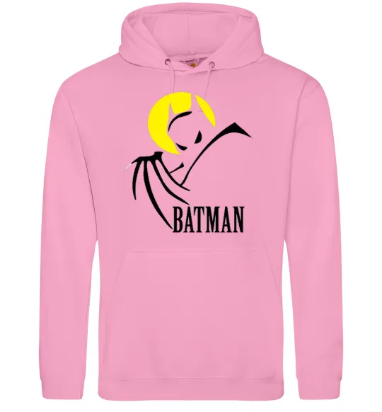 Чоловіча толстовка (худі) BATMAN MOON Рожевий фото