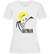 Женская футболка BATMAN MOON Белый фото
