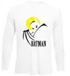 Лонгслив BATMAN MOON Белый фото