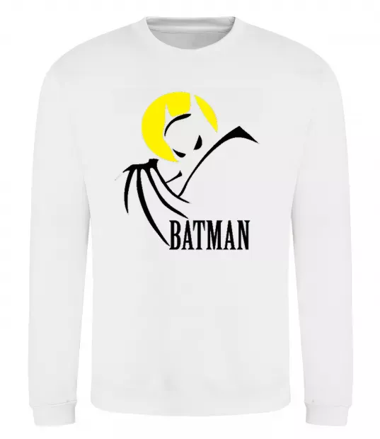 Свитшот BATMAN MOON Белый фото