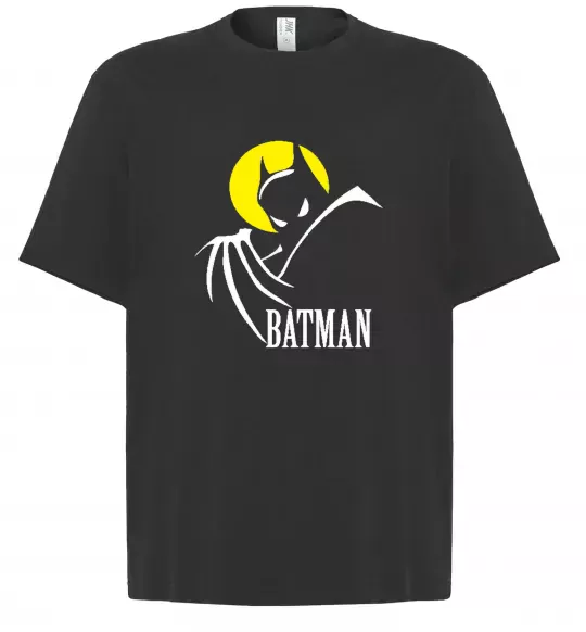 Футболка Оверсайз BATMAN MOON Черный фото