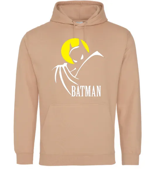Жіноча толстовка (худі) BATMAN MOON Пісочний фото