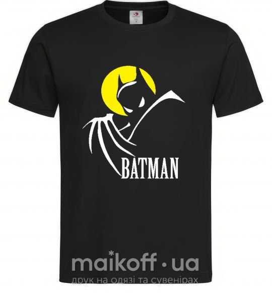 Чоловіча футболка BATMAN MOON Чорний фото