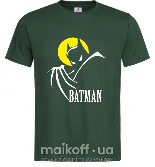 Чоловіча футболка BATMAN MOON Темно-зелений фото