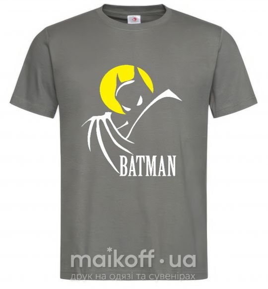 Чоловіча футболка BATMAN MOON Графіт фото