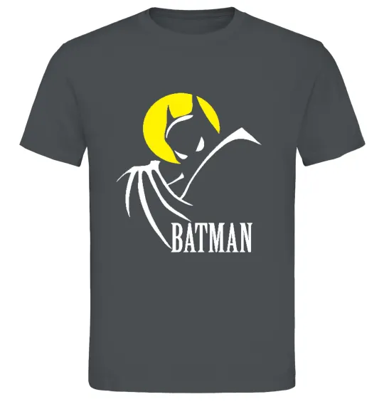 Чоловіча футболка BATMAN MOON Графіт фото