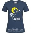 Жіноча футболка BATMAN MOON Темно-синій фото