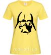 Женская футболка DARTH VADER the dark side Лимонный фото