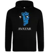 Чоловіча толстовка (худі) AVATAR Чорний фото