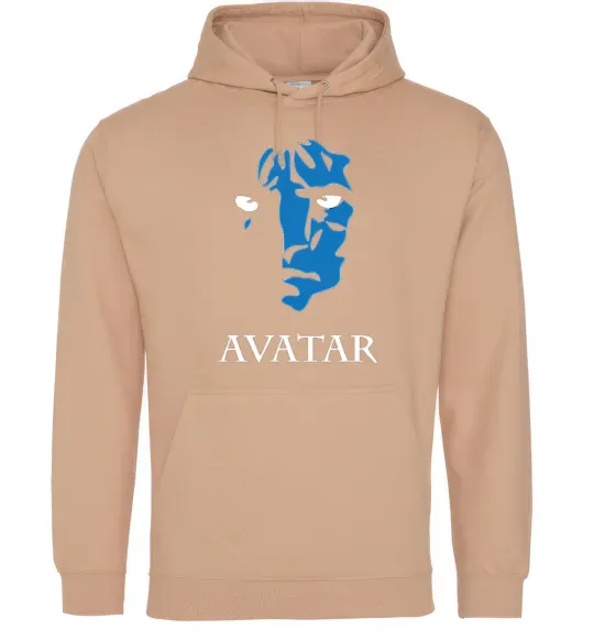Женская толстовка (худи) AVATAR Песочный фото