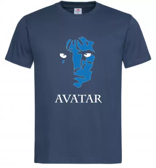 Чоловіча футболка AVATAR Темно-синій фото
