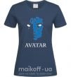 Жіноча футболка AVATAR Темно-синій фото
