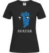 Жіноча футболка AVATAR Чорний фото