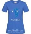 Женская футболка AVATAR Ярко-синий фото