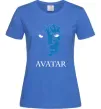 Жіноча футболка AVATAR Яскраво-синій фото