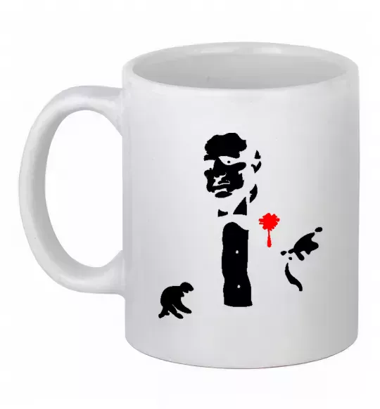 Чашка керамічна GOD FATHER Білий фото