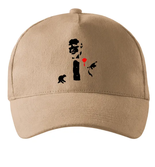 Кепка GOD FATHER Пісочний фото