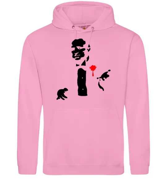 Жіноча толстовка (худі) GOD FATHER Рожевий фото