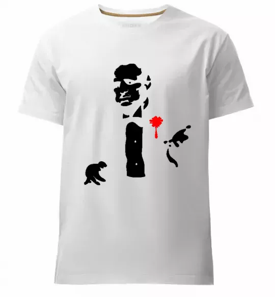 Мужская премиум футболка GOD FATHER Белый фото