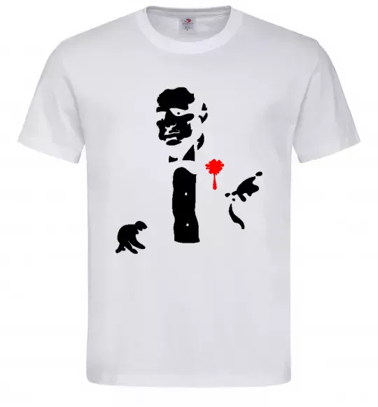 Чоловіча футболка GOD FATHER Білий фото