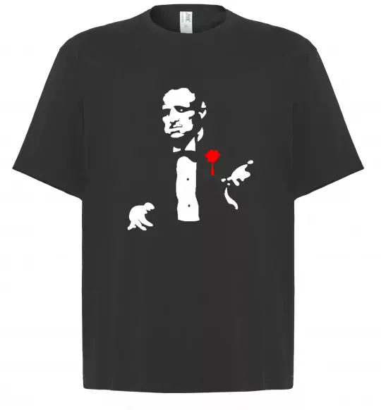 Футболка Оверсайз GOD FATHER Чорний фото