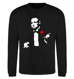 Свитшот GOD FATHER Черный фото