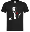Чоловіча футболка GOD FATHER Чорний Чоловіча футболка GOD FATHER Чорний фото