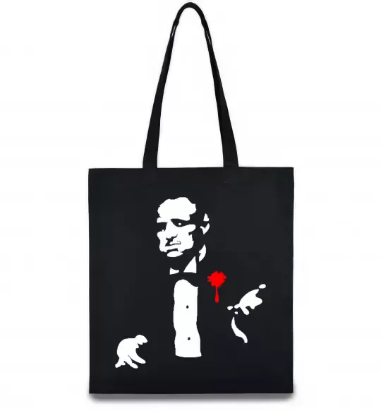 Эко-сумка GOD FATHER Черный фото