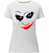Жіноча преміум футболка JOKER Smile Білий Жіноча преміум футболка JOKER Smile Білий фото