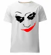 Чоловіча преміум футболка JOKER Smile Білий Чоловіча преміум футболка JOKER Smile Білий фото