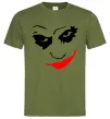 Чоловіча футболка JOKER Smile Оливковий Чоловіча футболка JOKER Smile Оливковий фото