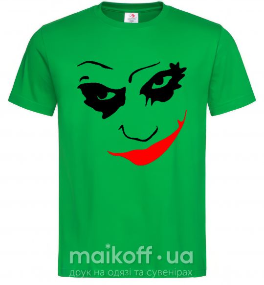 Чоловіча футболка JOKER Smile Зелений фото