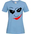 Жіноча футболка JOKER Smile Блакитний Жіноча футболка JOKER Smile Блакитний фото