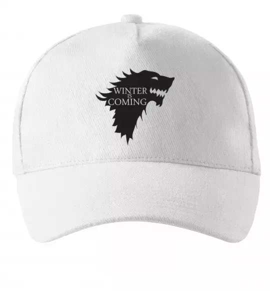 Кепка WINTER IS COMING... Белый фото