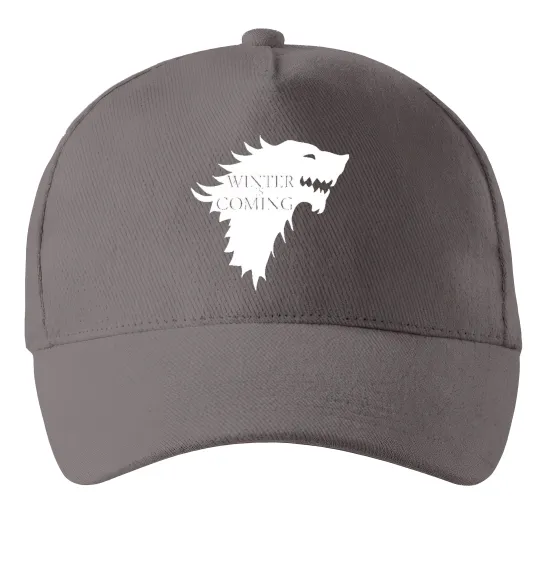 Кепка WINTER IS COMING... Серый фото