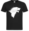 Мужская футболка WINTER IS COMING... Черный фото