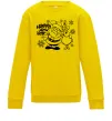 Детский Свитшот Happy New Year Солнечно желтый Детский Свитшот Happy New Year Солнечно желтый фото