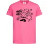Детская футболка Happy New Year Ярко-розовый фото