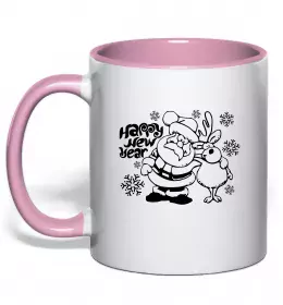 Чашка с цветной ручкой