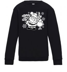 Детский Свитшот Happy New Year Детский Свитшот Happy New Year