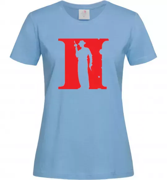 Женская футболка Mafia 2 Голубой фото