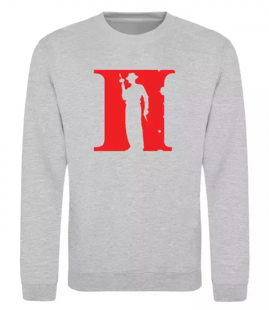 Світшот Mafia 2 Сірий меланж фото