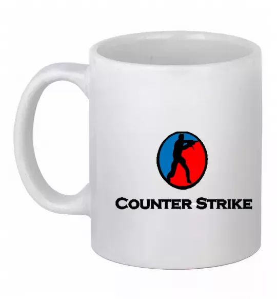 Чашка керамічна COUNTER STRIKE Білий фото