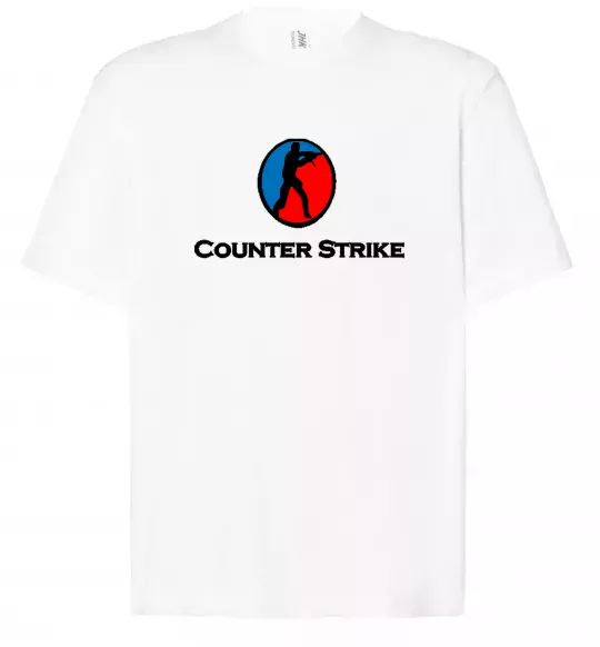Футболка Оверсайз COUNTER STRIKE Белый фото