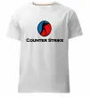 Мужская премиум футболка COUNTER STRIKE Белый фото
