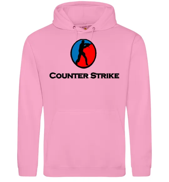 Мужская толстовка (худи) COUNTER STRIKE Розовый фото